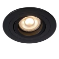 Oczko sufitowe uchylne TUBE Czarny GU10 Lucide 229540130  5411212221308 lampynox noxbox www.lampynox.pl 3.jpg