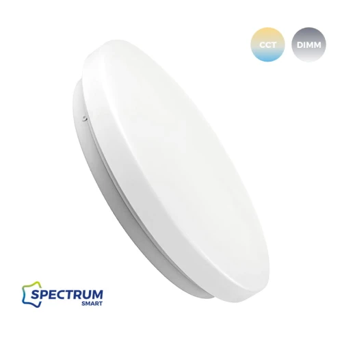 Plafon sterowany aplikacją NYMPHEA 36W TUYA CCT+DIM Wi-Fi Spectrum SMART SLI031032CCT  5902650572362 noxbox lampynox www.lampynox.pl 1.jpg