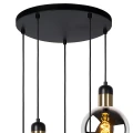 Lampa wisząca JULIUS Przydymiony śr. 50cm. 5xE27 Lucide 344380565  5411212343451 lampynox noxbox www.lampynox.pl 3.jpg