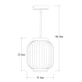 Lampa wisząca GOSSE Biała śr. 19,5cm. E27 Lucide 134350131  5411212134141 lampynox noxbox www.lampynox.pl 6.jpg