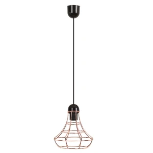 Ramsey czarno - miedziana industrialna lampa wisząca Rabalux 4650