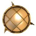 Kinkiet zewnętrzny DUDLEY Złoty mat śr. 23,5cm. E27 IP65 Lucide 118902502  5411212114860 lampynox noxbox www.lampynox.pl 3.jpg