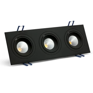 MODI SQ TRE 3x10W 3x713 lm 3000K czarna OXYLED M1502011/3x10W 3K czarny
