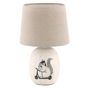 Dorka kremowa lampa stołowa Rabalux 4604