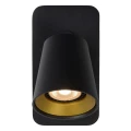Kinkiet ściemnialny ścienny z włącznikiem TURNON Czarny LED DIM CRI95 5W GU10 2200-3000K Lucide 099280530  5411212092502 lampynox noxbox www.lampynox.pl 3.jpg
