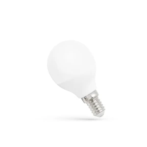 Żarówka LED kulka E14 230V 4W CW 6000K Spectrum