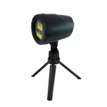 Projektor laserowy  POLUX TOP-A1b plastik 9 trybów czarny 12 cm + zasilacz