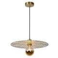 Lampa wisząca OLENNA Złoto matowe śr. 40cm. E27 Lucide 054310102  5411212051257 lampynox noxbox www.lampynox.pl 2.jpg