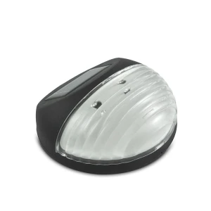 Schodowa lampa solarna LED czarna 303691 