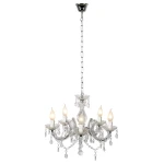 ARABESQUE transparentna żyrandol 5xE14 Lucide 78351/05/60