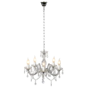 ARABESQUE transparentna żyrandol 5xE14 Lucide 78351/05/60