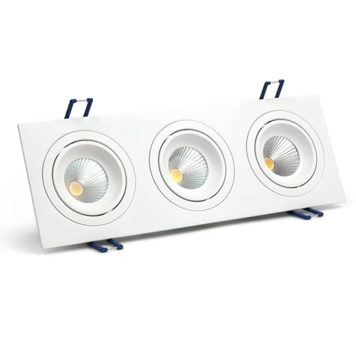 Oprawa podtynkowa MODI SQ TRE 3x6W 3x525 lm 3000K biała OXYLED M15020113x6W 3K biały  5902701453084 lampynox noxbox www.lampynox.pl 1.jpg