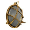 Kinkiet zewnętrzny DUDLEY Złoty mat śr. 23,5cm. E27 IP65 Lucide 118902502  5411212114860 lampynox noxbox www.lampynox.pl 1.jpg