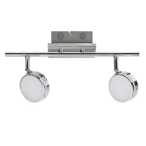 Zahra Chrom  spot / kinkiet podwójny ruchomy 2 x 5W 3000K ( dostępne 2 szt. )