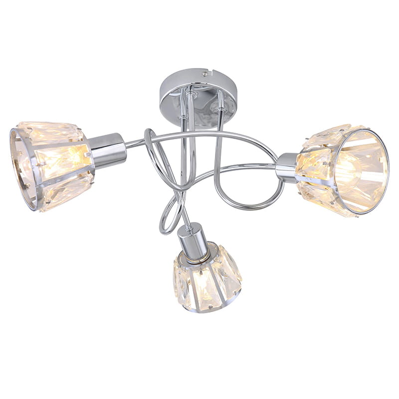 Calypso Chrom 3xE14 Lampa sufitowa Rabalux 5317 ( na stanie  display picture 1